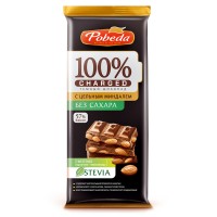 Шоколад темный "Миндаль" Победа вкуса Чаржед