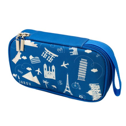 Сумка для глюкометра и диабет принадлежностей - Тревел/Travel - Голубой