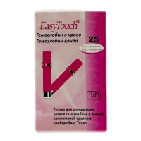 Тест-полоски гемоглобин Easy Touch GCHb № 25 