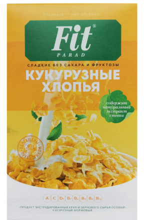 Хлопья кукурузные "Классические"Фит парад/Fit Parad