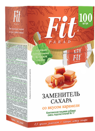 Заменитель сахара "Карамель" ФитПарад / FitParad № 17