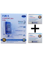 Комплект Глюкометр Fora +2 упаковки ТП №50, шт