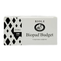 Спиртовая салфетка Biopad Budget 65х30 100 штук