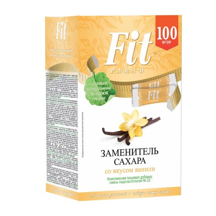 Заменитель сахара "Ваниль" ФитПарад / FitParad № 22