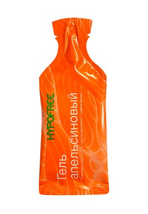 Гель ГипоФри HYPOFREE апельсин, 10 саше по 30 мл